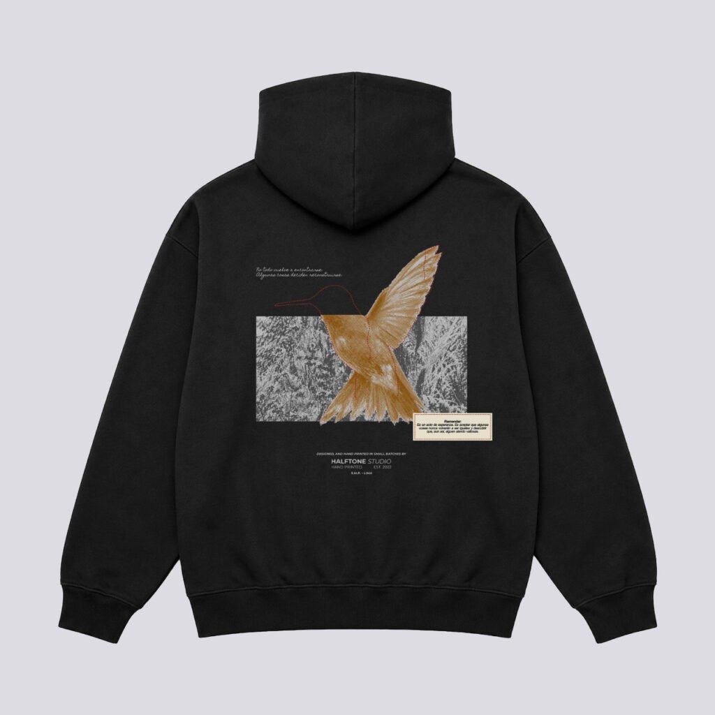 POLERA COLIBRÍ — HILO ROJO