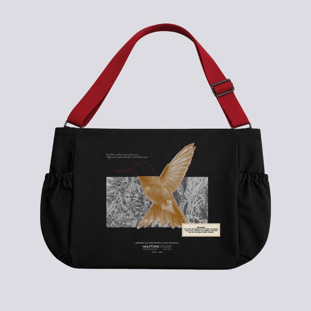 MORRAL COLIBRÍ — HILO ROJO