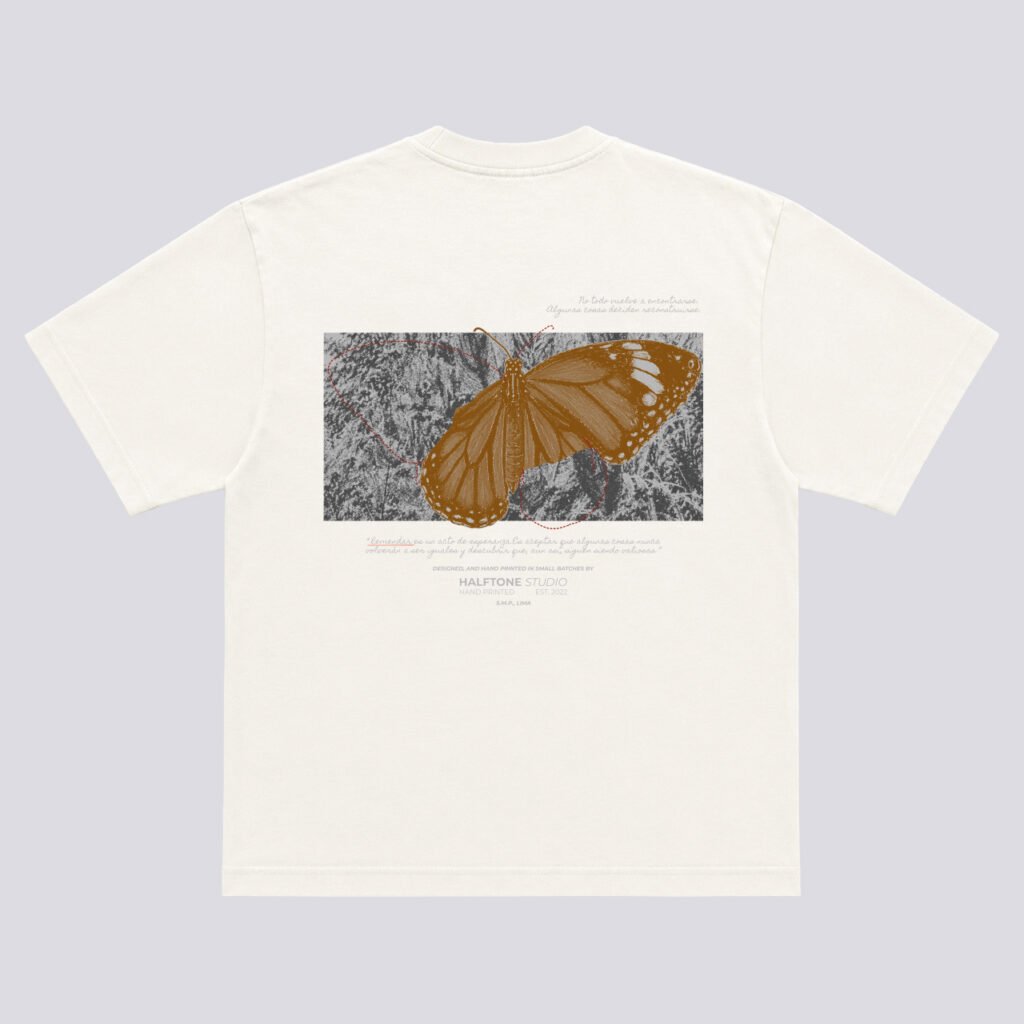 POLO MARIPOSA — HILO ROJO